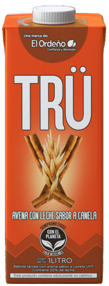 Avena con leche sabor a canela en Ecuador