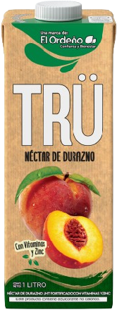 Pulpa de fruta ideal para producir néctar de durazno TRU