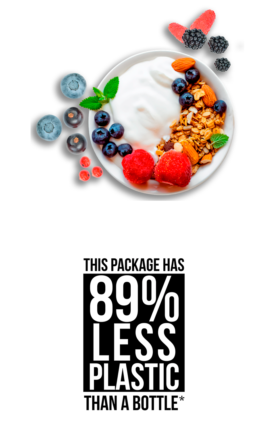 natural deslactosado menos plastico en