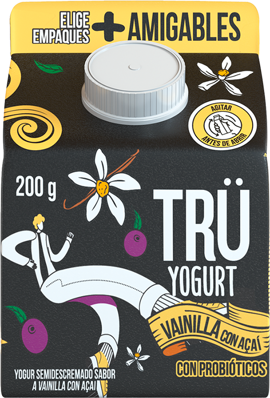 yogurt vainilla acai 200